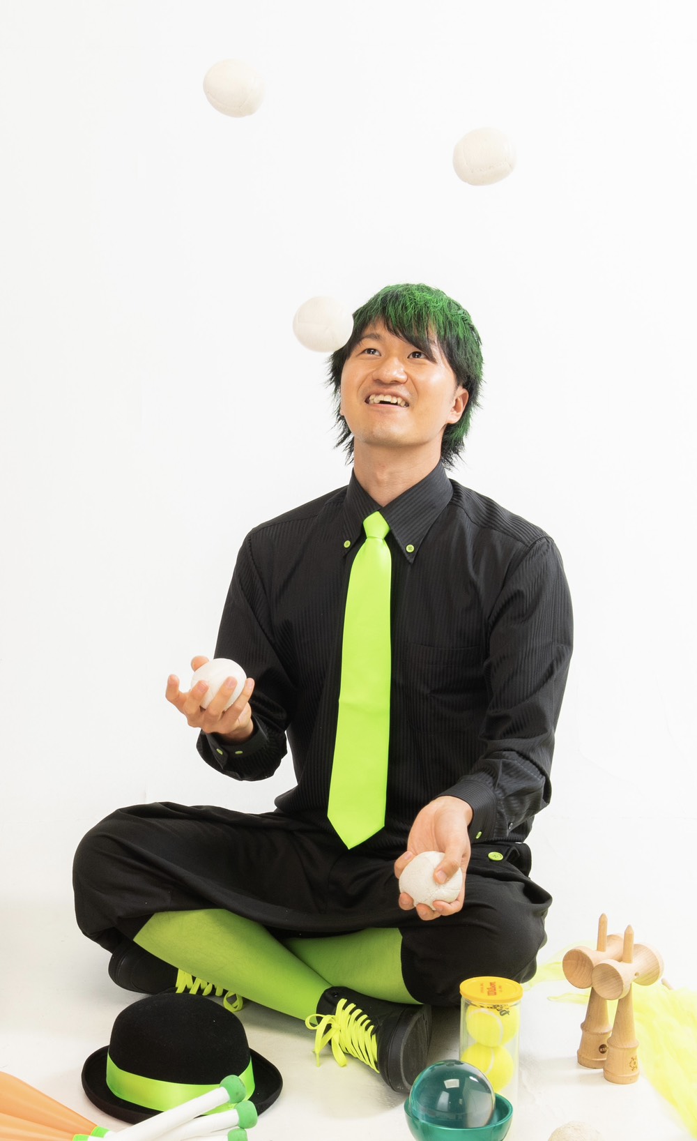 ジャグラー・大道芸人 Performer Lさん